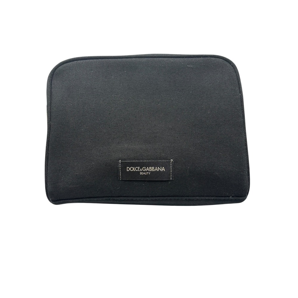 Dolce‎ & Gabbana Beauty Makeup Cosmetic Bag Travel Pouch Black